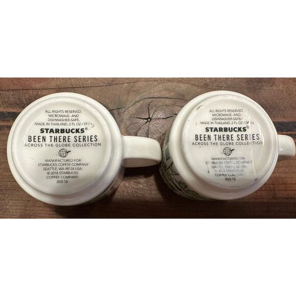 Starbucks Iowa 2oz "Been there Series" Across the Globe mug Collection 2 avail - Picture 4 of 9